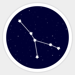 Cancer Zodiac Constellation Sticker